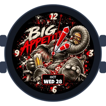 Animal Elefant Big Appetite Gen4 – Instinct 3 AMOLED 45mm