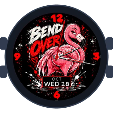 Animal Flamingo Bend Over Gen4 fēnix 7 Pro