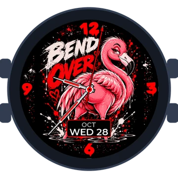 Animal Flamingo Bend Over Gen4 vívoactive 6