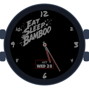 Animal Panda Eat Sleep Bamboo Gen4 fēnix 8 Pro