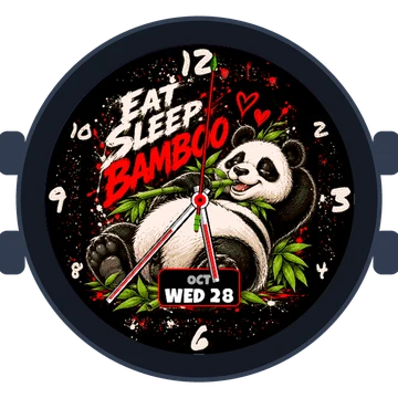 Animal Panda Eat Sleep Bamboo Gen4 Forerunner 265