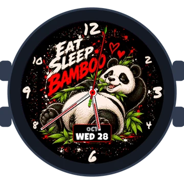Animal Panda Eat Sleep Bamboo Gen4 Forerunner 265s