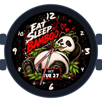 Animal Panda Eat Sleep Bamboo Gen4 Forerunner 70