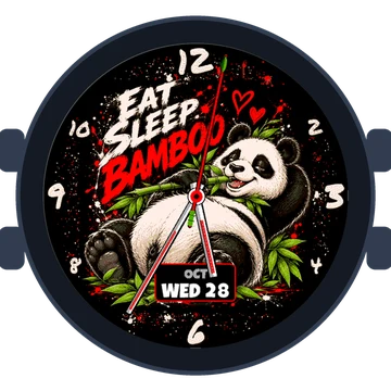 Animal Panda Eat Sleep Bamboo Gen4 Forerunner 970