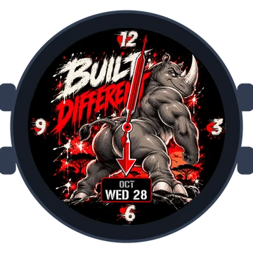 Animal Rhino Built Different Gen4 fēnix 9