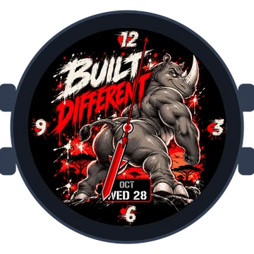 Animal Rhino Built Different Gen4 – Instinct 3 AMOLED 45mm