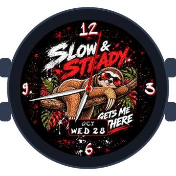 Animal Sloth Slow And Steady Gen4 fēnix 7 Pro