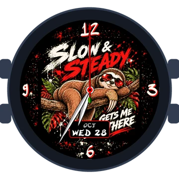 Animal Sloth Slow And Steady Gen4 fēnix 8