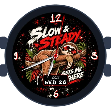 Animal Sloth Slow And Steady Gen4 fēnix 9