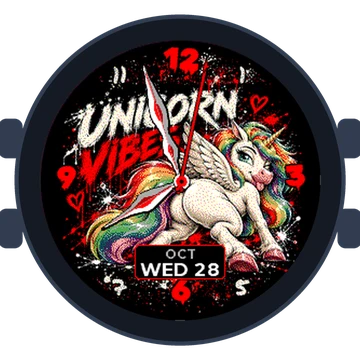 Animal Unicorn Vibes Gen4 fēnix 7 Pro