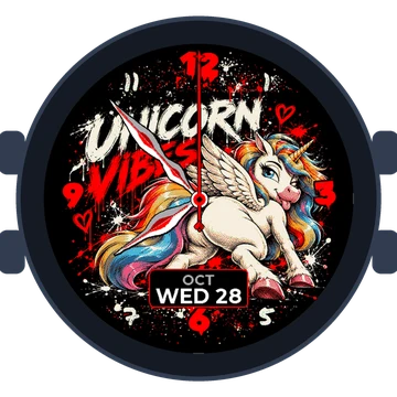 Animal Unicorn Vibes Gen4 fēnix 8 Pro