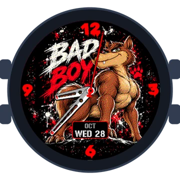Animal Wolf Bad Boy Gen4 fēnix 7 Pro
