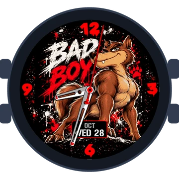 Animal Wolf Bad Boy Gen4 fēnix 8 Pro