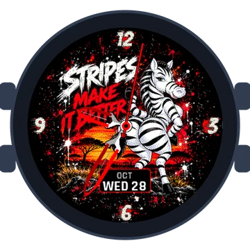 Animal Zebra Stripes Make It Better Gen4 Enduro 3