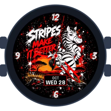 Animal Zebra Stripes Make It Better Gen4 Forerunner 265