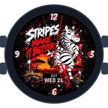Animal Zebra Stripes Make It Better Gen4 Forerunner 570