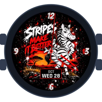 Animal Zebra Stripes Make It Better Gen4 Forerunner 965