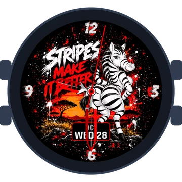 Animal Zebra Stripes Make It Better Gen4 Venu 4