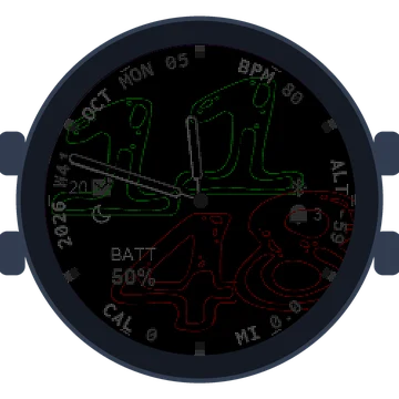 Aqua Look Big Numbers Gen3 MARQ (Gen 2) Aviator