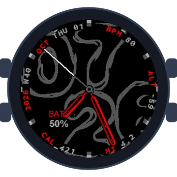 Lava Flow Big Numbers Gen3 D2 Delta PX