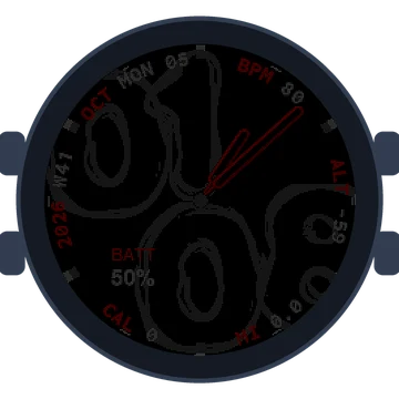 Lava Flow Big Numbers Gen3 epix (Gen 2)