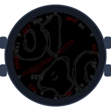 Lava Flow Big Numbers Gen3 MARQ (Gen 2) Athlete