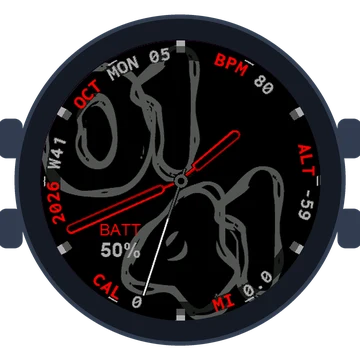 Lava Flow Big Numbers Gen3 MARQ (Gen 2) Aviator