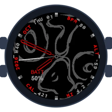 Lava Flow Big Numbers Gen3 MARQ Captain