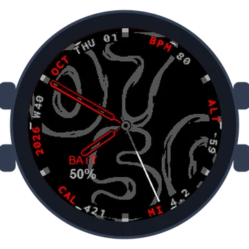 Lava Flow Big Numbers Gen3 MARQ Commander