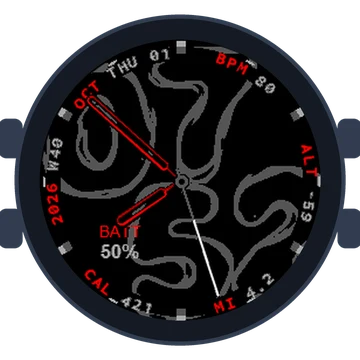 Lava Flow Big Numbers Gen3 MARQ Golfer