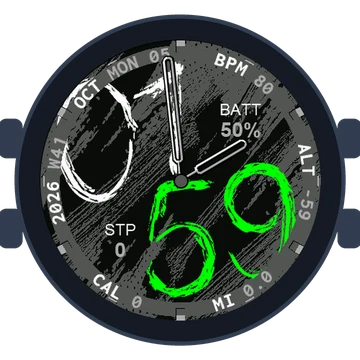 Chalky Look Big Numbers Gen3 D2 Air