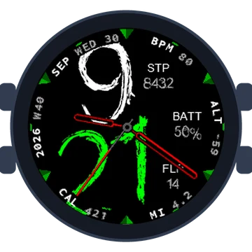 Chalky Look No2 Gen3 fēnix 5X Plus
