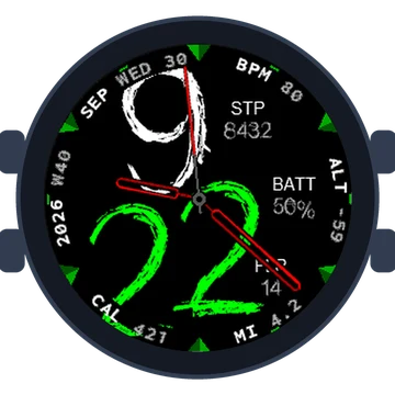 Chalky Look No2 Gen3 fēnix 6 Pro