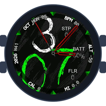 Chalky Look No2 Gen3 – fēnix 9 Pro 47mm
