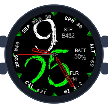 Chalky Look No2 Gen3 fēnix Chronos