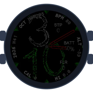 Chalky Look No2 Gen3 Forerunner 165