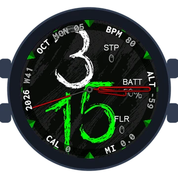 Chalky Look No2 Gen3 Forerunner 265s