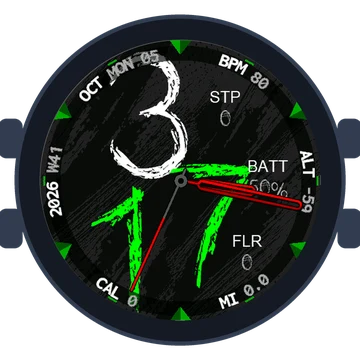 Chalky Look No2 Gen3 Forerunner 570