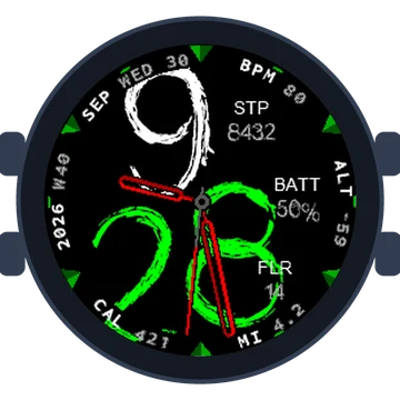 Chalky Look No2 Gen3 Forerunner 645