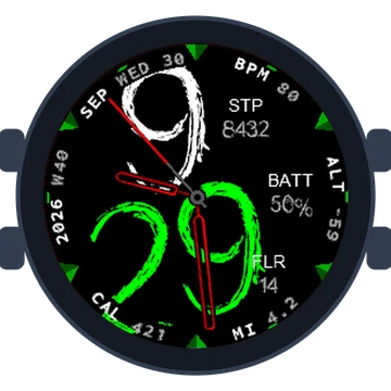Chalky Look No2 Gen3 Forerunner 745