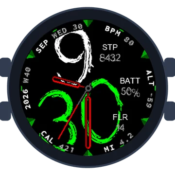 Chalky Look No2 Gen3 Forerunner 935