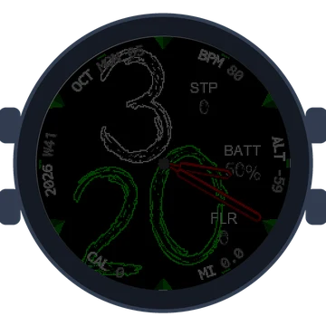 Chalky Look No2 Gen3 Forerunner 970
