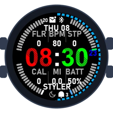 Data Styler #1 Gen3 fēnix 5