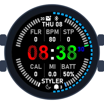 Data Styler #1 Gen3 fēnix 6X Pro