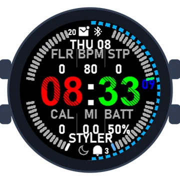 Data Styler #1 Gen3 vívoactive 3
