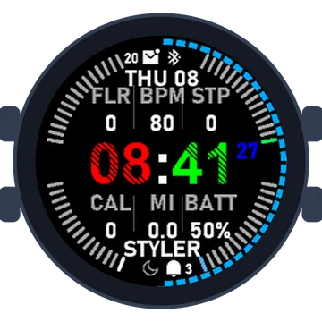 Data Styler #1 Gen3 vívoactive 4S