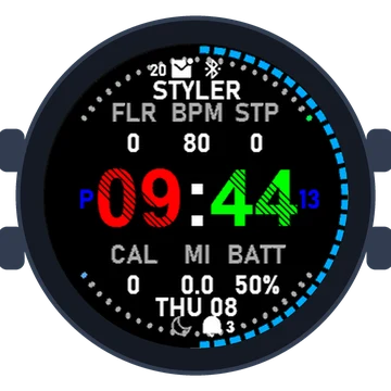 Data Styler #2 Gen3 – fēnix 6 Pro