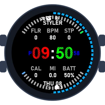 Data Styler #2 Gen3 fēnix 8 Pro