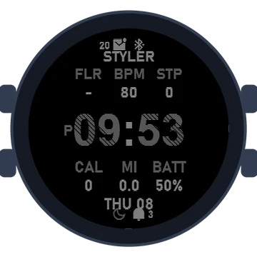 Data Styler #2 Gen3 vívoactive 6