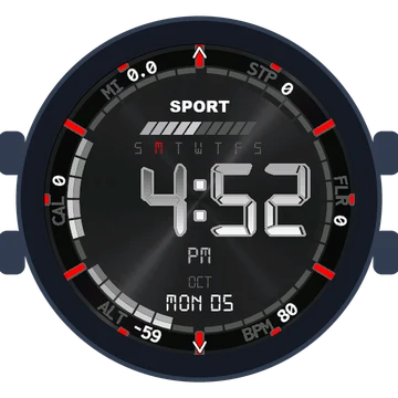 Digital Data Dial Gen3 – fēnix 9 Pro 47mm